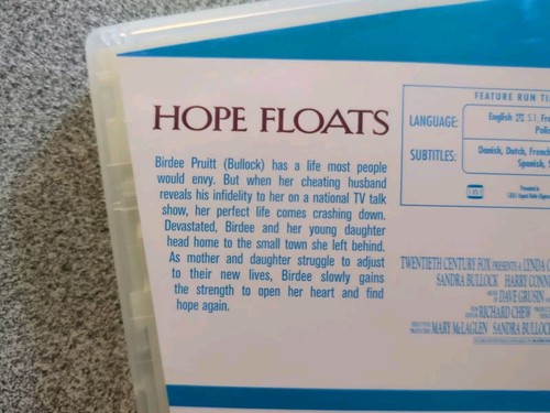 Hope Floats / A Walk in the Clouds DVD Sandra Bullock, Keanu Reeves - Picture 4 of 5