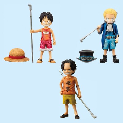 BANPRESTO ONE PIECE DX Figure THE GRANDLINE CHILDREN Luffy Ace