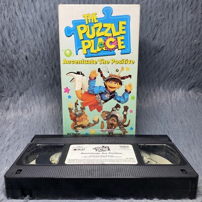 The Puzzle Place - Accentuate the Positive VHS Tape 1996 The Puzzle Place - Accentuate the Positive VHS Tape 1996