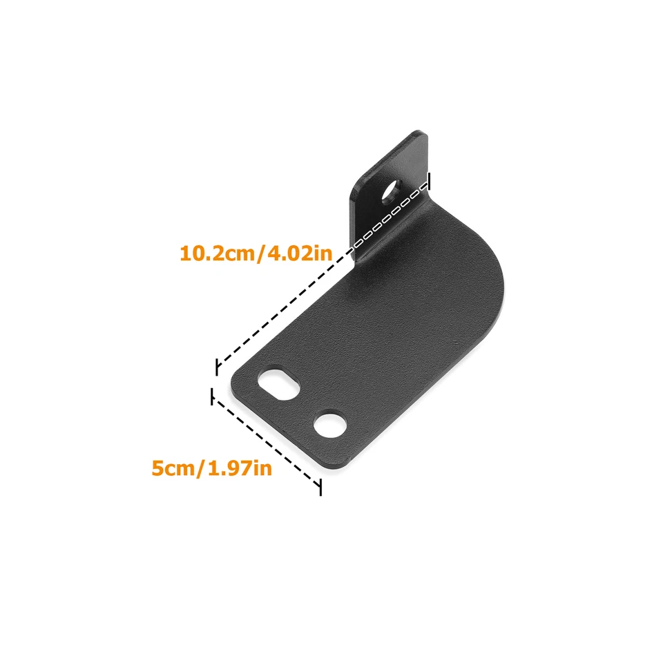 Soportes de montaje de cápsula de luz LED trasera de respaldo para Polaris Ranger 500 570 900 1000 Foto 4 de 4