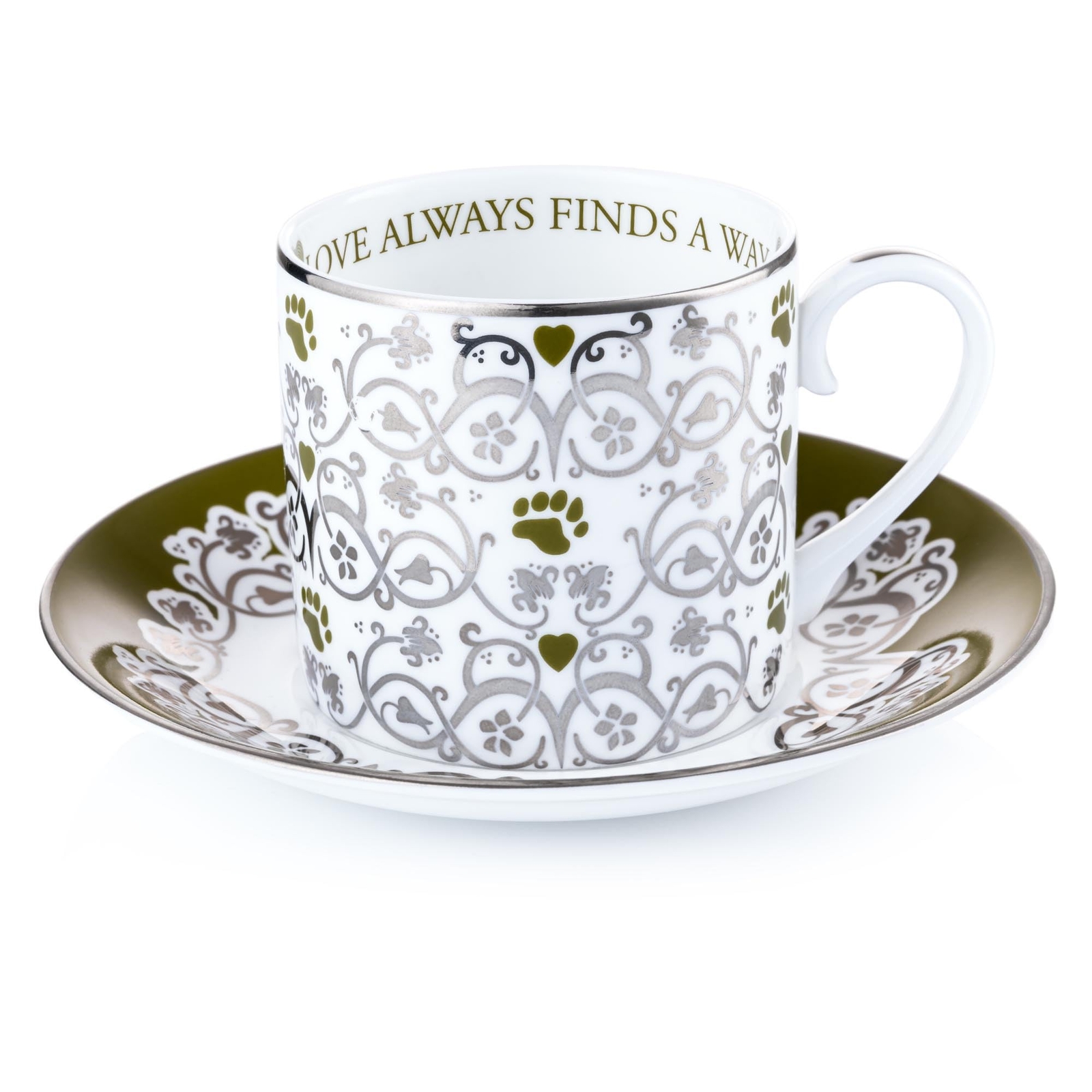 The English Ladies - Charlie Bears Labyrinth Love Always Finds A Way - Cup & ...
