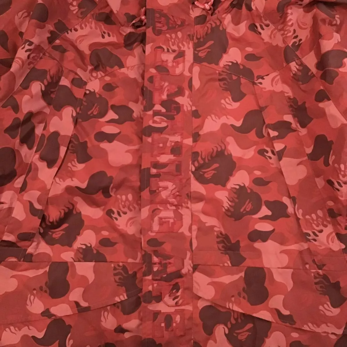 BAPE Flame Socks Orange