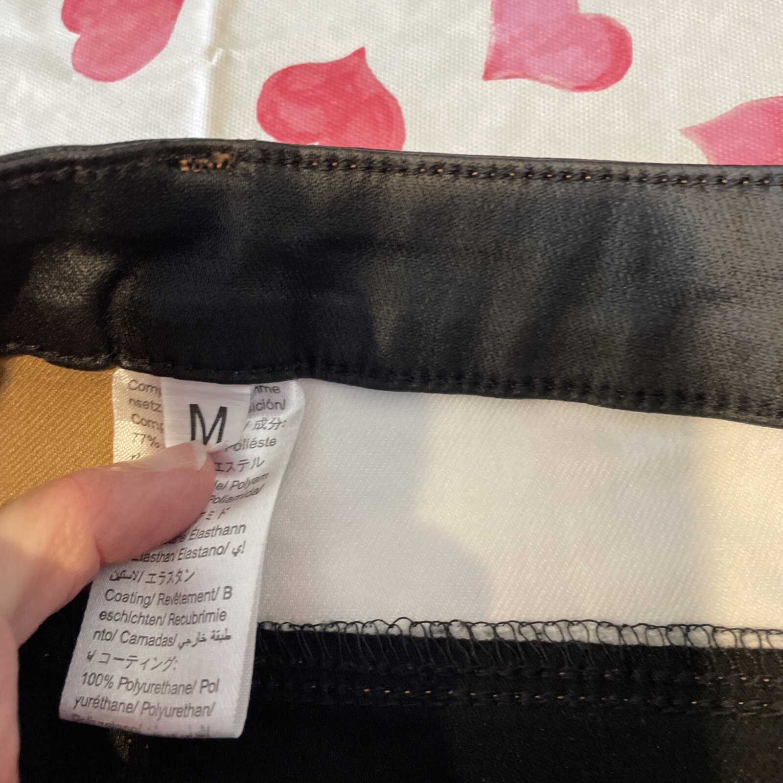 Patchwork  skinny jeans very tiny medium - image 7