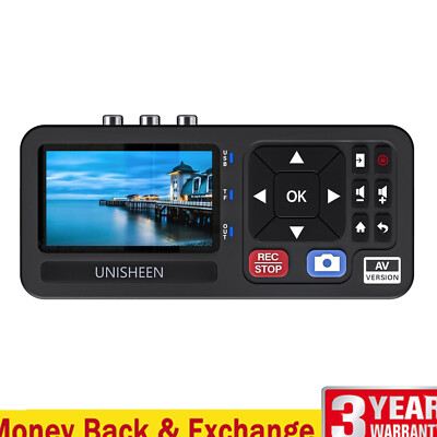 Unisheen UR230A AV Video Recorder Box VCR to MP4 Converter 3'' for CVBS/S-Video