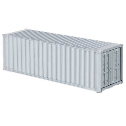 New 1:50 Alloy White Container Model for Transport Cargo Box Transporter Car Toy - Picture 2 of 10