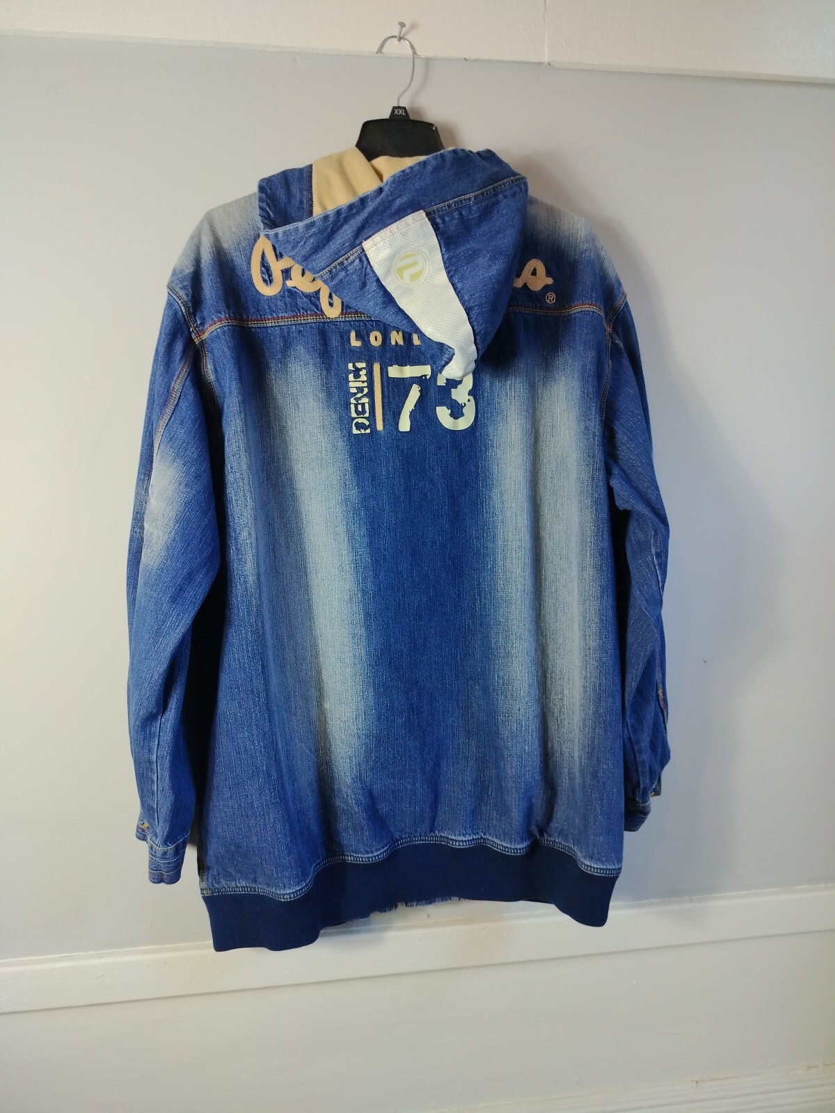 Vintage Limited Edition Pepe Jeans UK London Men’s Blue Jacket Denim Sz 4X Y2k image 9