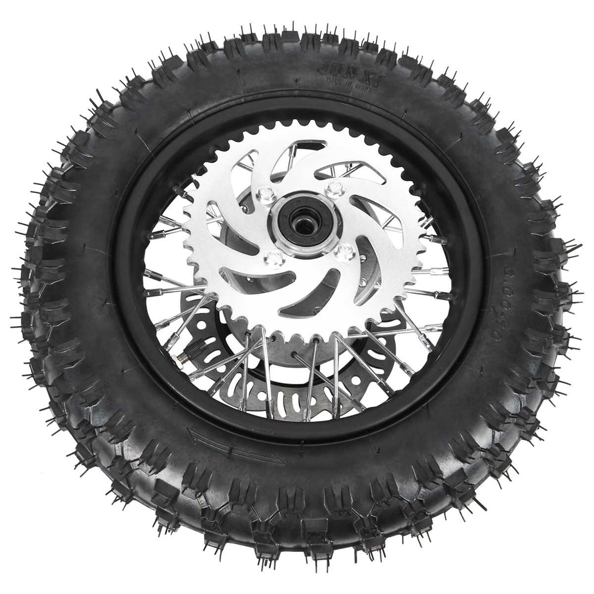 2.5-10 + 3.00-10 Front Rear Wheel + Front Forks & Swingarm Kit for