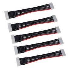 5pcs 15cm JST-XH Plug Balance Charger Extension Cable 2S 3S 4S 5S 6S