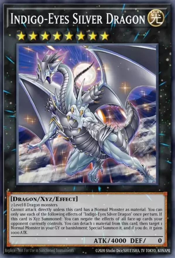SDWD-EN032 INDIGO-EYES SILVER DRAGON ULTRA RARE NM 1ST EDITION | eBay