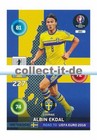 Panini Road to UEFA EURO 2016 - 260 - Albin Ekdal - One To Watch