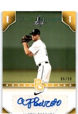 2015 LEAF PERFECT GAME NATIONAL SHOWCASE BASE AUTOGRAPH - GOLD AUSTIN BODRATO