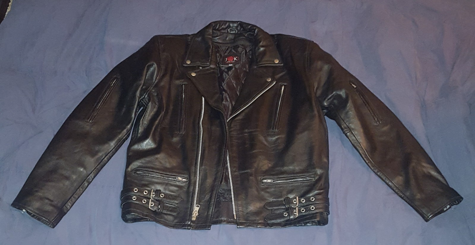 ik leather vest