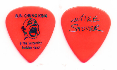 Chung King & Die Screaming Buddah Heads Mike Stover Signatur Tour Gitarre Pick