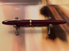 Sheaffer Cadet GT Burgundy Fountain Pen 14ct Gold Nib Australia