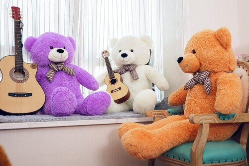 YunNasi Giant Teddy Bear 120cm XXL large Stuffed Animals Plush Toy Gift for Chil - Picture 7 of 12