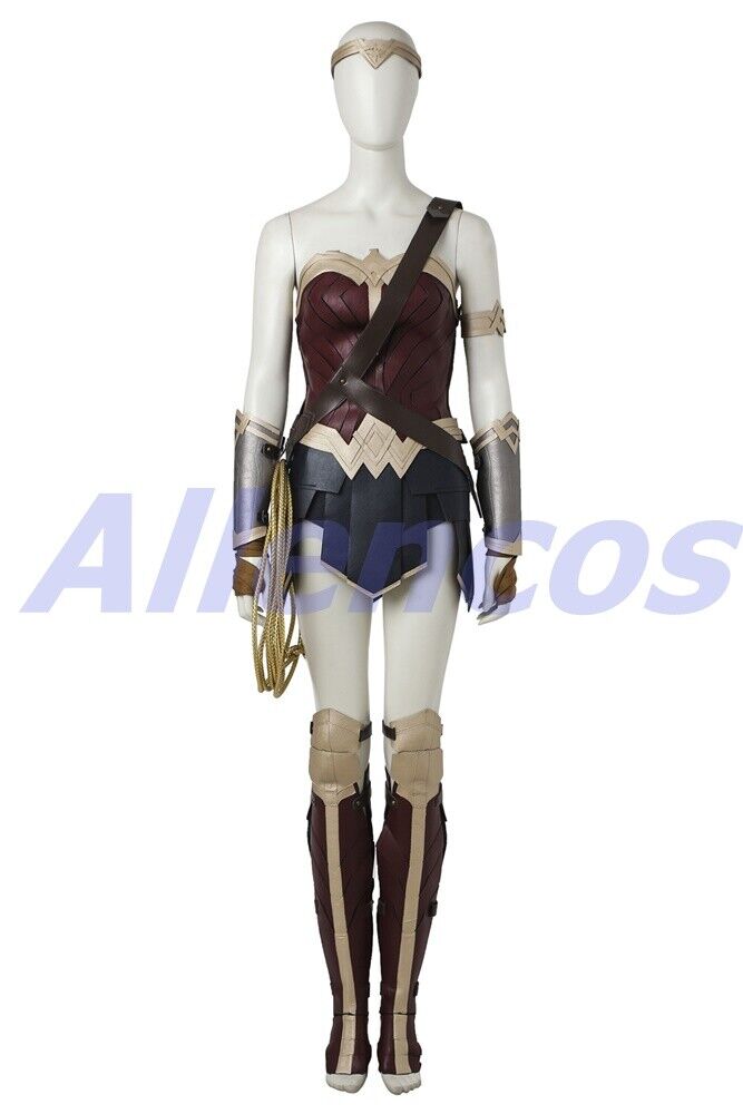 Cosplayflying - Buy DC Comics Batman v Superman: Dawn of Justice Wonder  Woman Diana Adult Cosplay Costume Classic Version