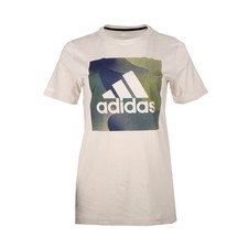 adidas Badge Of Sport Gradient Camo Crew Neck Short Sleeve T-Shirt Youth Boys Si