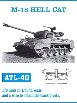 Friulmodel 1:35 ATL-040 Tracks for M-18 Hellcat - NEU