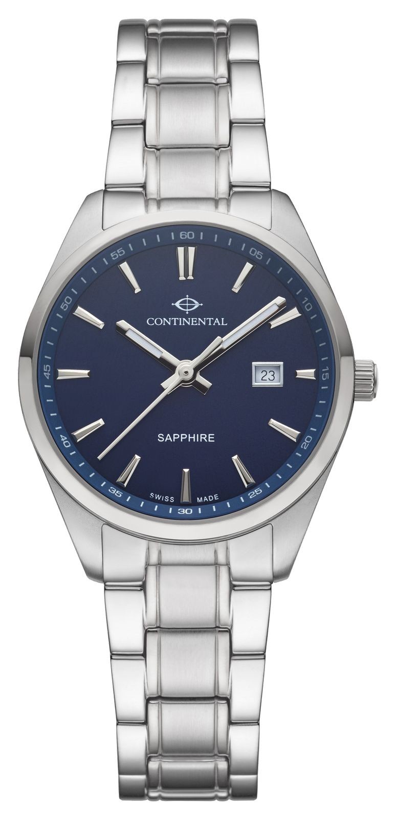 Continental Contemporary Round (32mm) Blue Dial / Stainless Steel