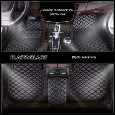 Auto Fußmatte für Porsche Macan 2014 – 2025 95B  2seats Leder pu Automatten