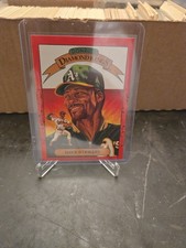 DAVE STEWART 1990 Donruss #6 OAKLAND ATHLETICS DIAMOND KINGS Baseball Card 