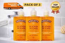 Wright’s Antibacterial Hand Wash 250ml x3 Coal Tar Fragrance Pump Soap Pack of 3 9.99 per litre