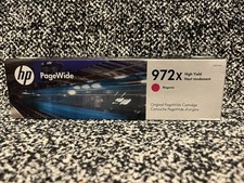 GENUINE HP 972X High Yield MAGENTA Cartridge L0S01AN SEALED BOX October 2024
