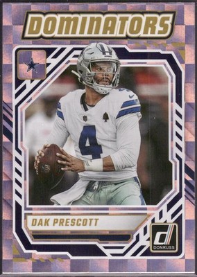 2025 Donruss #DOM-DPT Dak Prescott Dominators