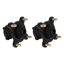 4 Stud Front Disc Brake Wheel Rim Hub Assembly Steel Alloy For 110cc 125cc 150cc