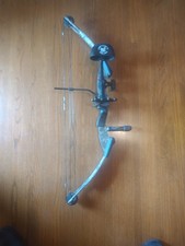 Vintage Team Fitzgerald PSE Nova Compound Bow w/ Vintage Kwikee Kwiver