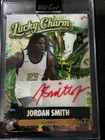 2026 WILD CARD JORDAN SMITH AUTO AUTOGRAPH LUCKY CHARM #1/1 BASKETBALL
