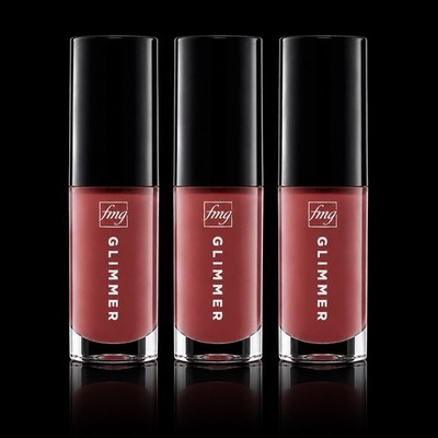 FMG Glimmer Lip Gloss Buttered Rum Cream High Shine Moisturizing Jojoba Oil