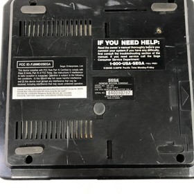 SEGA Genesis II Home Console - Black- 2 Controllers ~ Untested AS-IS