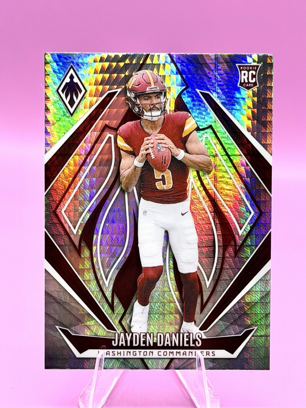 2024 Panini Phoenix #198 Jayden Daniels Hyper