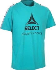 Select Women's T-Shirt Ultimate Short Sleeve Sport Shirt, Turquoise Blue, L