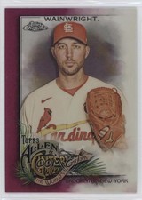 2022 Topps Allen & Ginter Chrome Magenta Refractor /199 Adam Wainwright #205 d4v