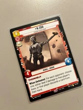 Star Wars Unlimited SOR 145 K-2SO Cassian's Counterpart x3 Play Set