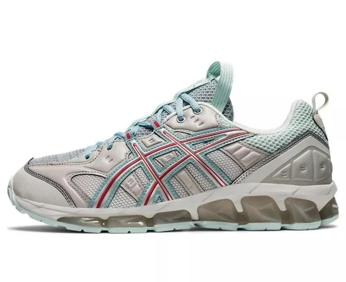 ASICS US3 S Gel Quantum 360 7 Kiso 'Glacier Grey Cayenne' taglia USA 10 senza soletta