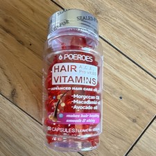 POEROES Leave-In Hair Serum Moroccan Macadamia Avocado Oil 50 Capsules