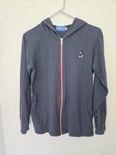 DisneyResort TokyoWomen's Gray/Blue Sweater with Embroidered Detail FullZip SP