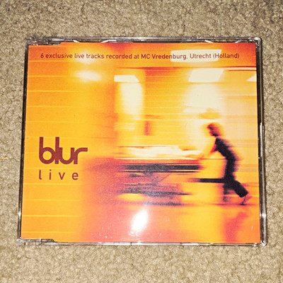 Blur Live CD EMI Music Holland BV 1997 Rock Live Edition Jewel Case