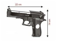 Kids BB Bullet Toy Pistol Safe Shooting Gun Realistic Design Outdoor Fun Gift