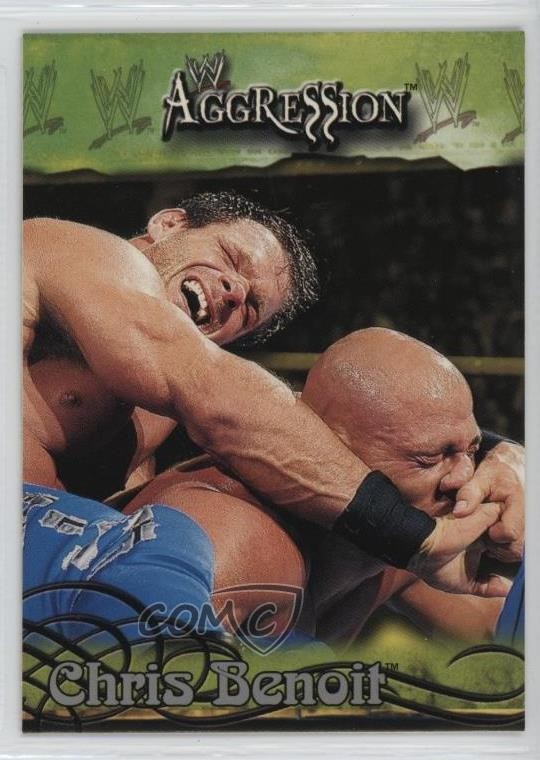 2003 Fleer WWE Aggression Chris Benoit #50 19zg