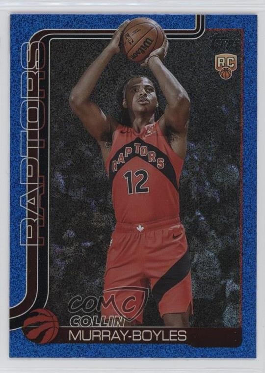 2025-26 Topps Blue Sandglitter Collin Murray-Boyles #209 1l2l