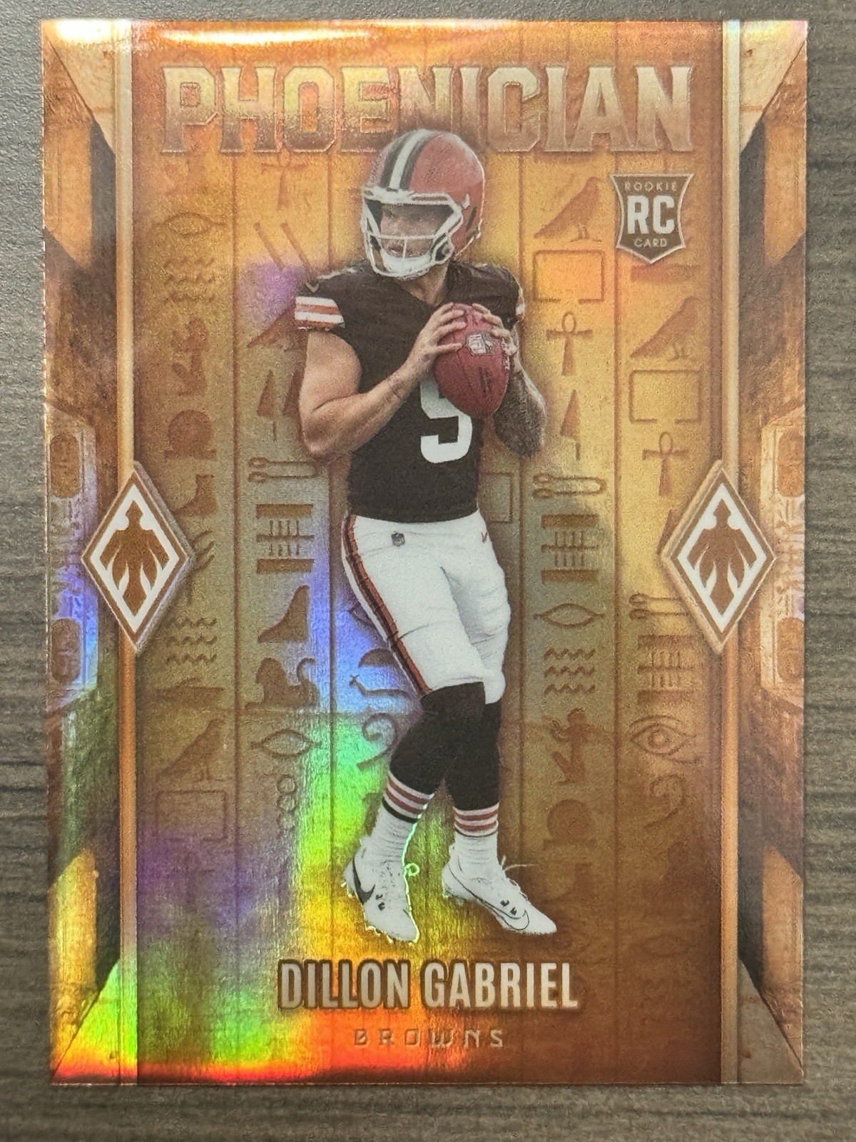 DILLON GABRIEL Phoenician CASE HIT! 2025 PANINI PHOENIX #1 Rookie Rc