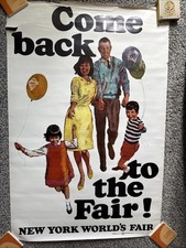New York World’s Fair Poster - 1965 Vintage