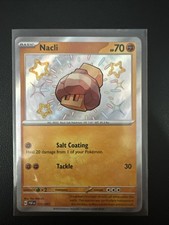 Nacli 176/091 Pokémon Scarlet Violet Paldean Fates Shiny Rare Card