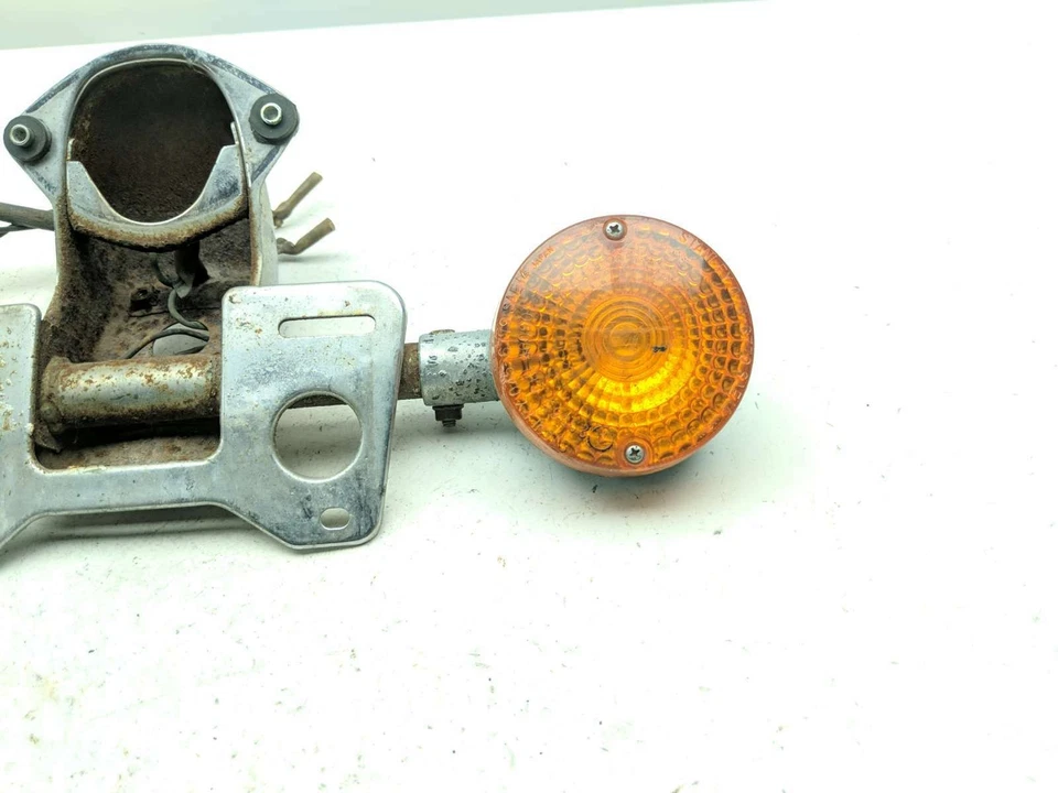 Soporte de montaje de matrícula señal de giro trasero 75-79 Honda Goldwing 1000 GL 1000 Foto 4 de 4