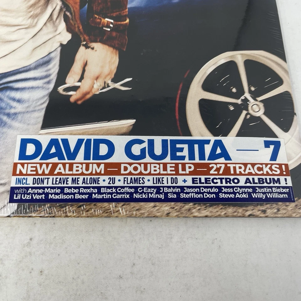 David Guetta - 7 12” Vinyl 2LP Record *Read* - Image 2 of 4