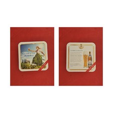 Meckatzer Wir sind so frei. Brauerei Bierdeckel Beermat